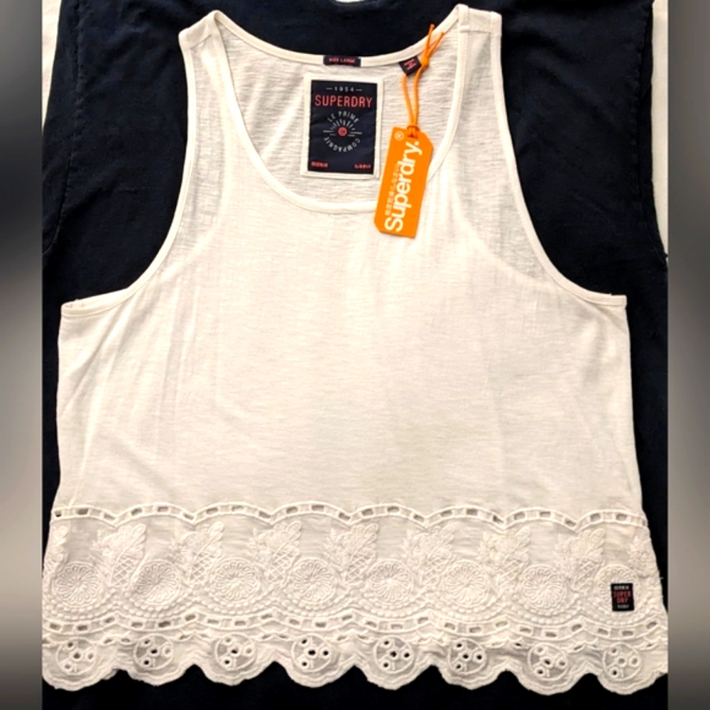 NEW superdry Tank Top